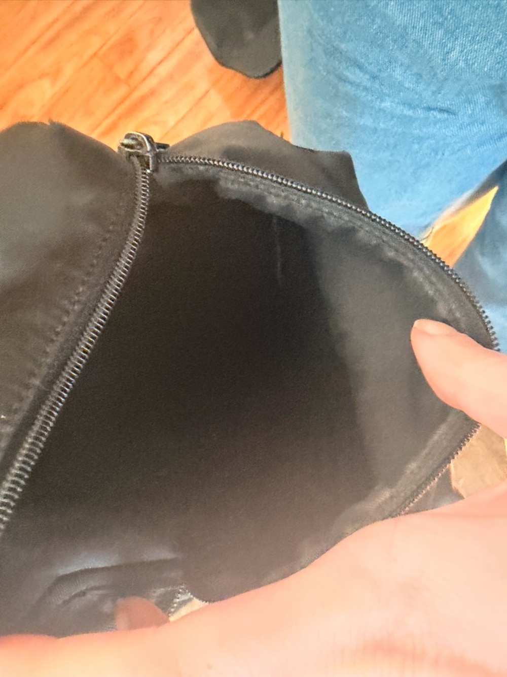kate spade Black Nylon Backpack with Front Zip Pocket - Picture 7 of 7